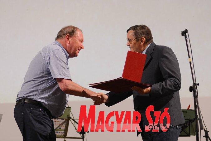 A palicsi filmfesztivál megnyitóján sor került a Lifka Sándor-díj ünnepélyes átadására is (Fotó: Molnár Edvárd)