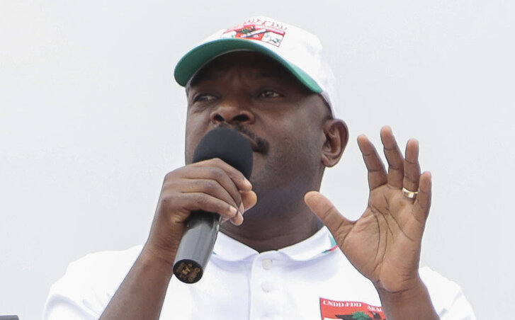 Pierre Nkurunziza, aki betiltotta a joggingolást (Fotó: Beta/AP)