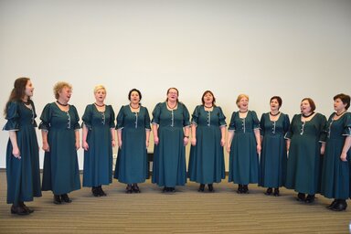 A Margaréta asszonykórus (Fotó: Dr. Kiss Imre Művelődési Kör)