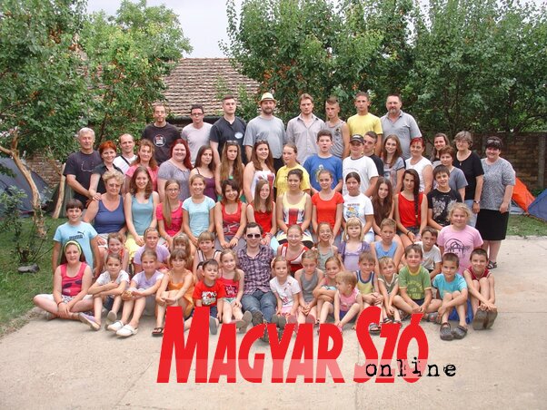 Tavaly is sokan jöttek el Péterrévére a Tücsöktáborba (Fotó: Fehér Rózsa)