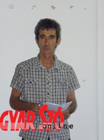 Stipan Ezgeta: Jobb lett volna azonnal csődbe vinni a céget (Fotó: Fekete J. József)