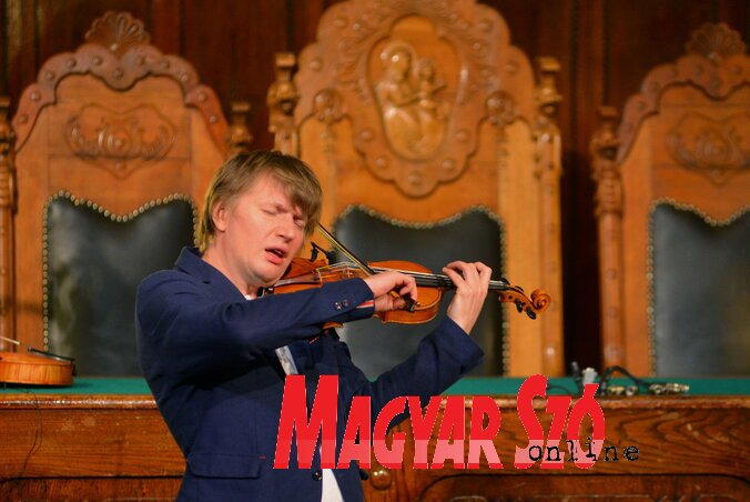 Lajkó Félix hegedűművész (Fotó: Molnár Edvárd)