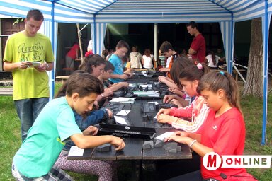 Szórakozva tanulnak (Fotó: Kecskés István)