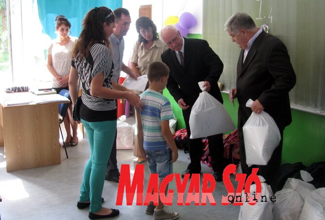 Muzslyán egy osztállyal kevesebbet nyitottak meg (Fotó: Kecskés István) Muzslyán egy osztállyal kevesebbet nyitottak meg (Fotó: Kecskés István)