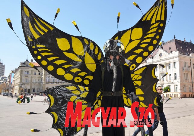 A pillanatfelvétel a tavalyi fesztivál bejelentője során készült (Ótos András)