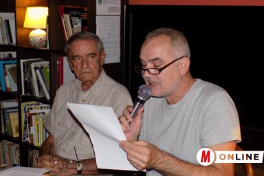 Bányai János és Darvasi László (Kozma Rita felvétele)