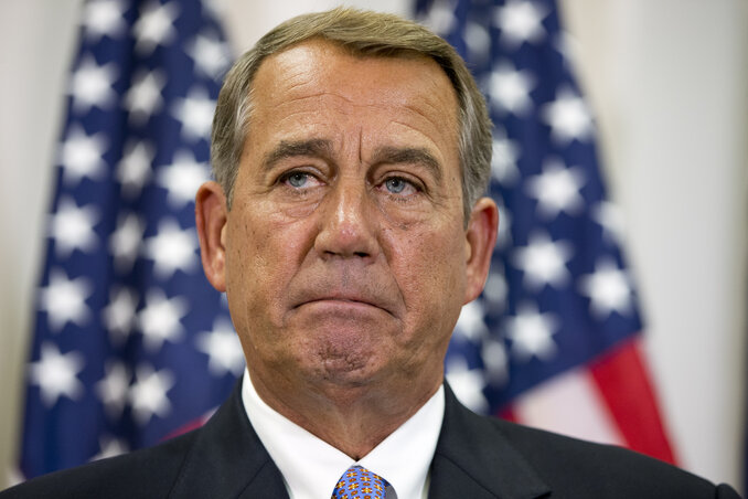 John Boehner, a képviselőház republikánus elnöke szerint az iráni atomalku körüli disputa messze nem ért véget, hovatovább úgy véli; még csak ezután kezdődik (Fotó: Beta/AP)