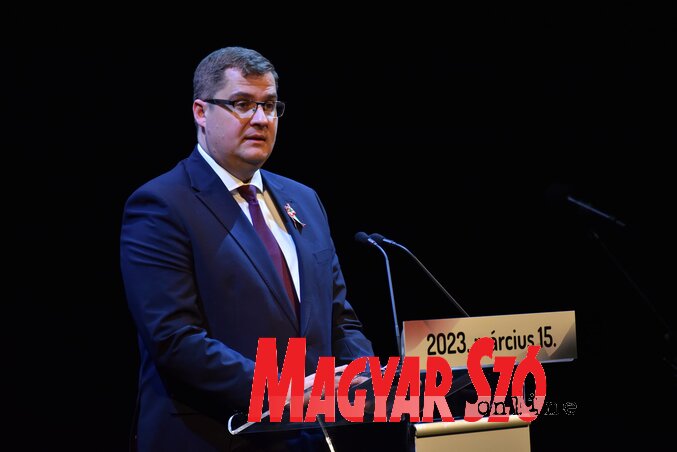 Nagy János: A vajdasági magyarságban van kitartás, büszkeség és összefogás (Molnár Edvárd felvétele) Nagy János: A vajdasági magyarságban van kitartás, büszkeség és összefogás (Molnár Edvárd felvétele)