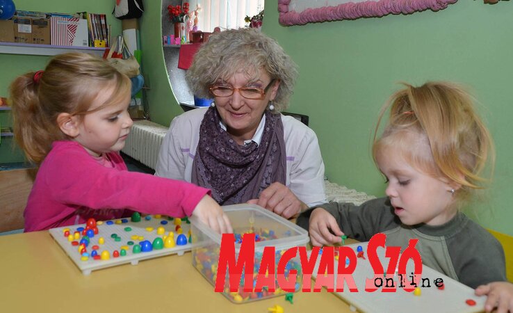 Téglás Margit óvónő szerint szükségük lenne játékokra, mesekönyvekre, magyar filmekre és az ehhez szükséges műszaki felszerelésre Téglás Margit óvónő szerint szükségük lenne játékokra, mesekönyvekre, magyar filmekre és az ehhez szükséges műszaki felszerelésre
