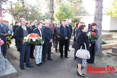 Koszorúzás a Nagykeresztnél