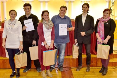 A díjazottak (Gergely József felvétele)
