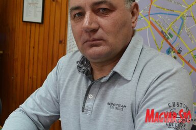 Szűgyi István, a kishegyesi helyi közösség tanácsának elnöke (Lakatos János felvétele)
