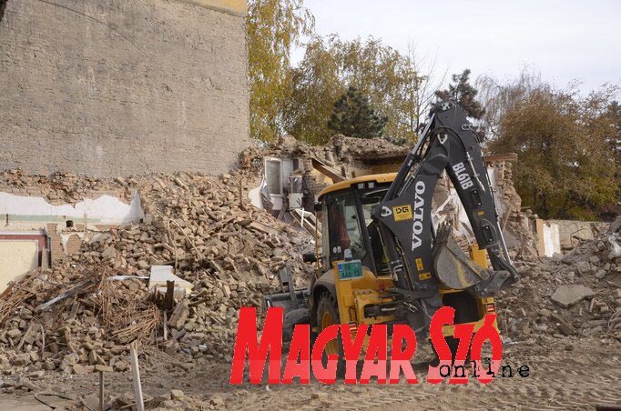 Alig maradt valami a Buday- és Törley-házakból (Fotó: Molnár Edvárd) Alig maradt valami a Buday- és Törley-házakból (Fotó: Molnár Edvárd)