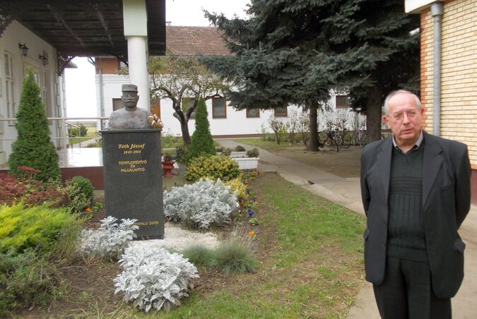 A falualapító és a közösségépítő (Fotó: Fodor István) A falualapító és a közösségépítő (Fotó: Fodor István)