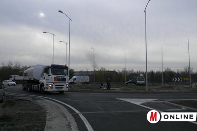 A sofőrök szerint könnyebb a közlekedés a körforgalomnak köszönhetően (Fotó: Fehér Rózsa)