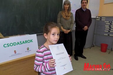 Tillinkó Luca, a horgosi győztes (Kozma Rita felvétele)