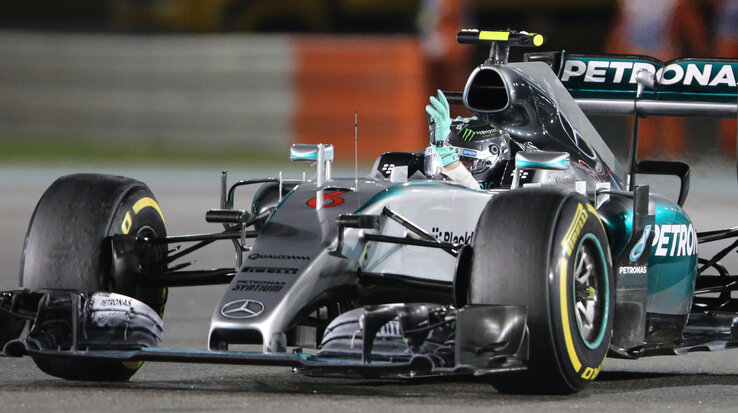 Rosberg és a Mercedes ideális évzárója (Beta/AP)