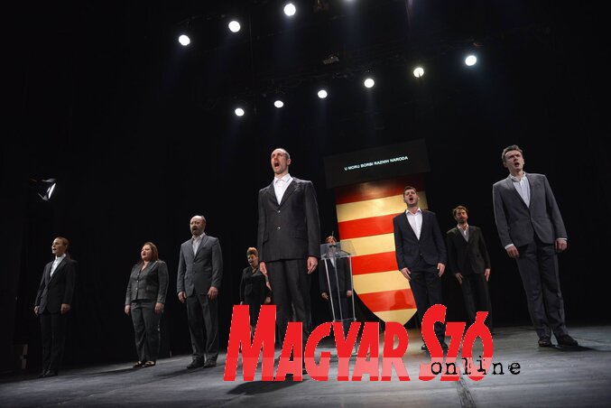 Jelenet a Bánk bánból (Fotó: Molnár Edvárd)