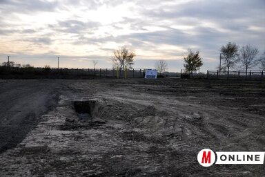 Az építőhely most így néz ki (Fotó: Kecskés István)