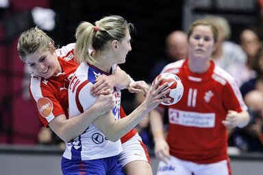 Dánia ellen nem volt könnyű (Fotó: Beta/AP)