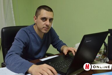 Novák Attila, a Szó-Beszéd főszerkesztője (Lakatos János felvétele)