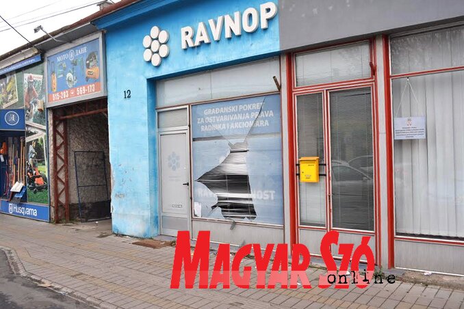 Vandalizmus vagy szándékosság? (Fotó: Kecskés István)