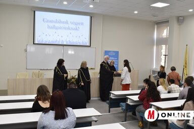 Alap- és mesterfokon összesen 40 diplomát osztottak ki (Fotó: Dér Dianna)
