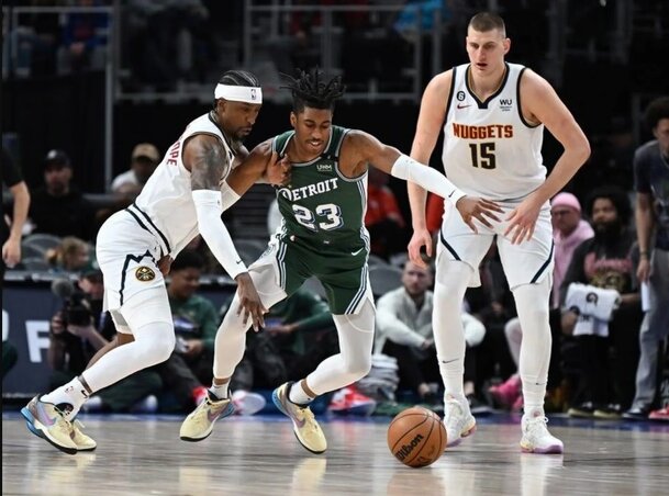 Kentavious Caldwell-Pope (balról) 20 pontot és jó védekezést tett a denveri közösbe (Fotó: USA Today Sports) Kentavious Caldwell-Pope (balról) 20 pontot és jó védekezést tett a denveri közösbe (Fotó: USA Today Sports)