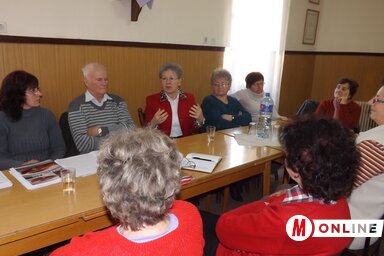 A VMSZ topolyai Községi Női Fórumának 2016-os évi első ismeretterjesztő előadásán (Szabó Anikó felvétele)