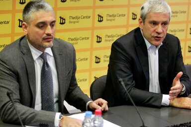 Čedomir Jovanović és Boris Tadić (Beta)