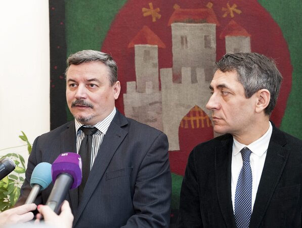 Berényi József és Potápi Árpád János (Fotó: MTI)