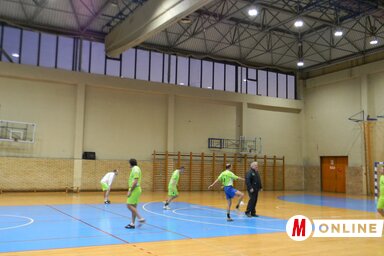 Új fényben ragyog a sportközpont nagycsarnoka (Fotó: Fehér Rózsa)