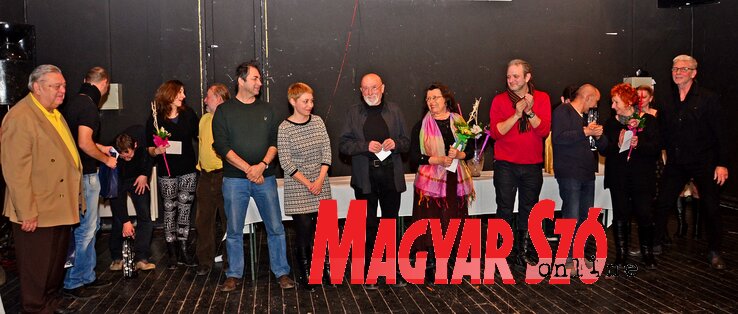 A színház csillagai - az idén ők vehettek át kitüntetéseket (Fotó: Dávid Csilla)