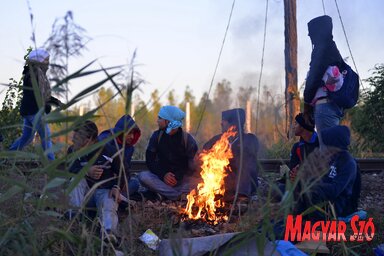 A bevándorlás Európa egyik legsúlyosabb problémája (Molnár Edvárd felvétele)