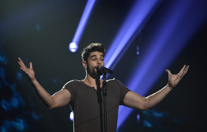 Az első elődöntőben legtöbb pontot szerző Freddie sokak szerint a végső győzelemre is esélyes (fotó: MTI – Illyés Tibor)