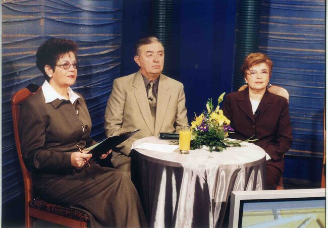 Živković Kapitány Éva, Cindrity Erzsébet és Bosznai Győző tíz évvel ezelőtt Živković Kapitány Éva, Cindrity Erzsébet és Bosznai Győző tíz évvel ezelőtt