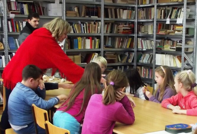 A foglalkozások nemcsak a felnőttek, hanem a gyermekek számára is hasznosak (Fotó: Máriás Endre) A foglalkozások nemcsak a felnőttek, hanem a gyermekek számára is hasznosak (Fotó: Máriás Endre)