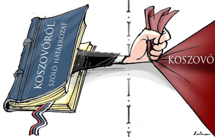 Léphaft Pál karikatúrája