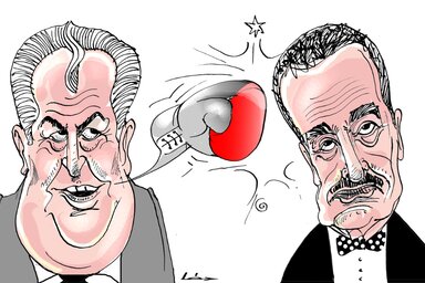 (Léphaft Pál karikatúrája)