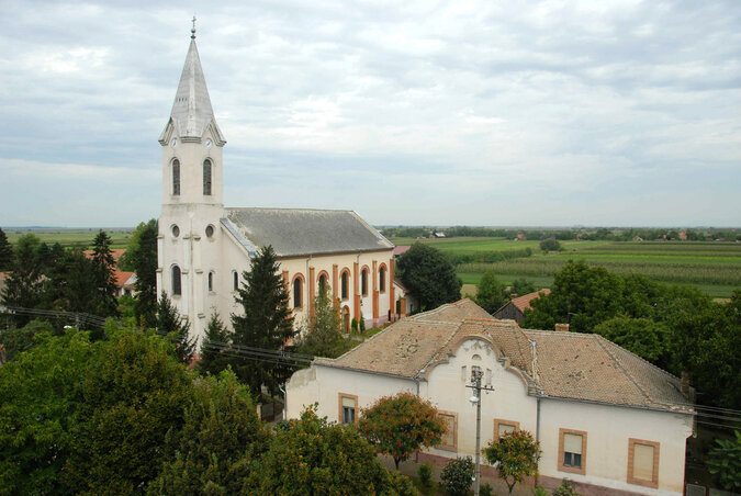 Felújítják a templomot (Fotó: Gergely József)