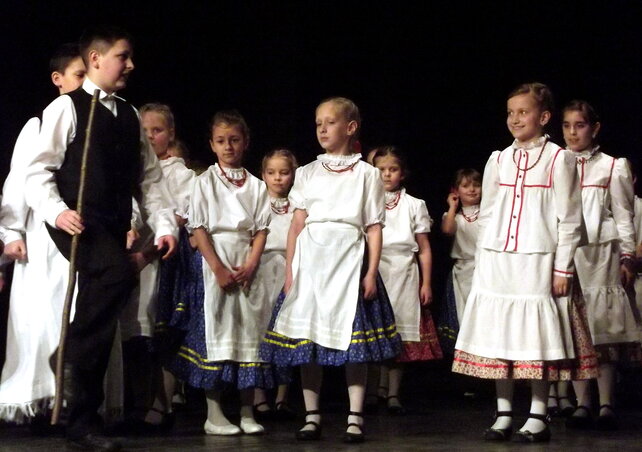 Az Ispiláng gyermektánccsoport első ízben vett részt a Hagyományaink ünnepén