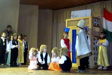 A kevi óvodások fellépése