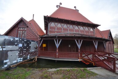 A felújított épület