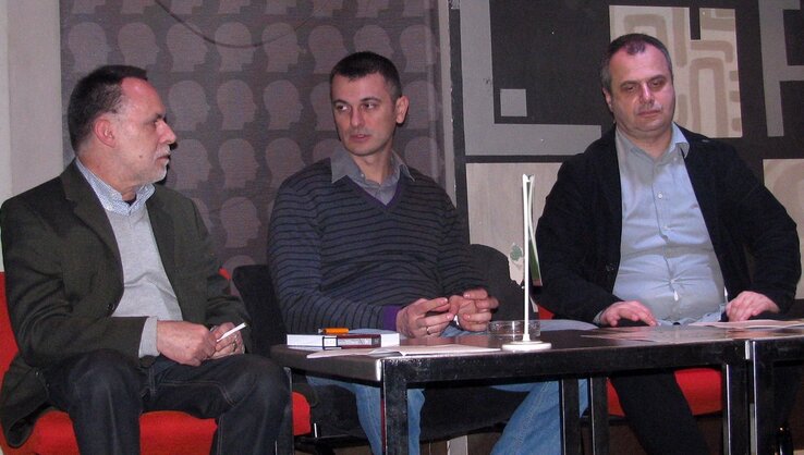 Vladimir Kopicl, Vladimir Vasiljev és Branislav Grubački Vladimir Kopicl, Vladimir Vasiljev és Branislav Grubački