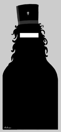 (Léphaft Pál karikatúrája)