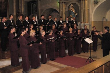 A jubiláló kórus ünnepi hangversenye (Fotó: Csincsik Zsolt)