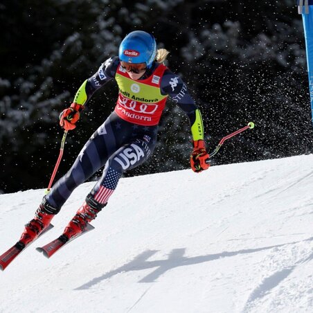 Mikaela Shiffrin (Fotó: AP)