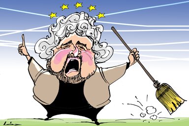 (Léphaft Pál karikatúrája)