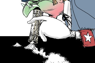 (Léphaft Pál karikatúrája)