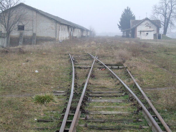 Siralmas állapotban van a szerbiai vasúti hálózat (Fotó: Dávid Csilla)